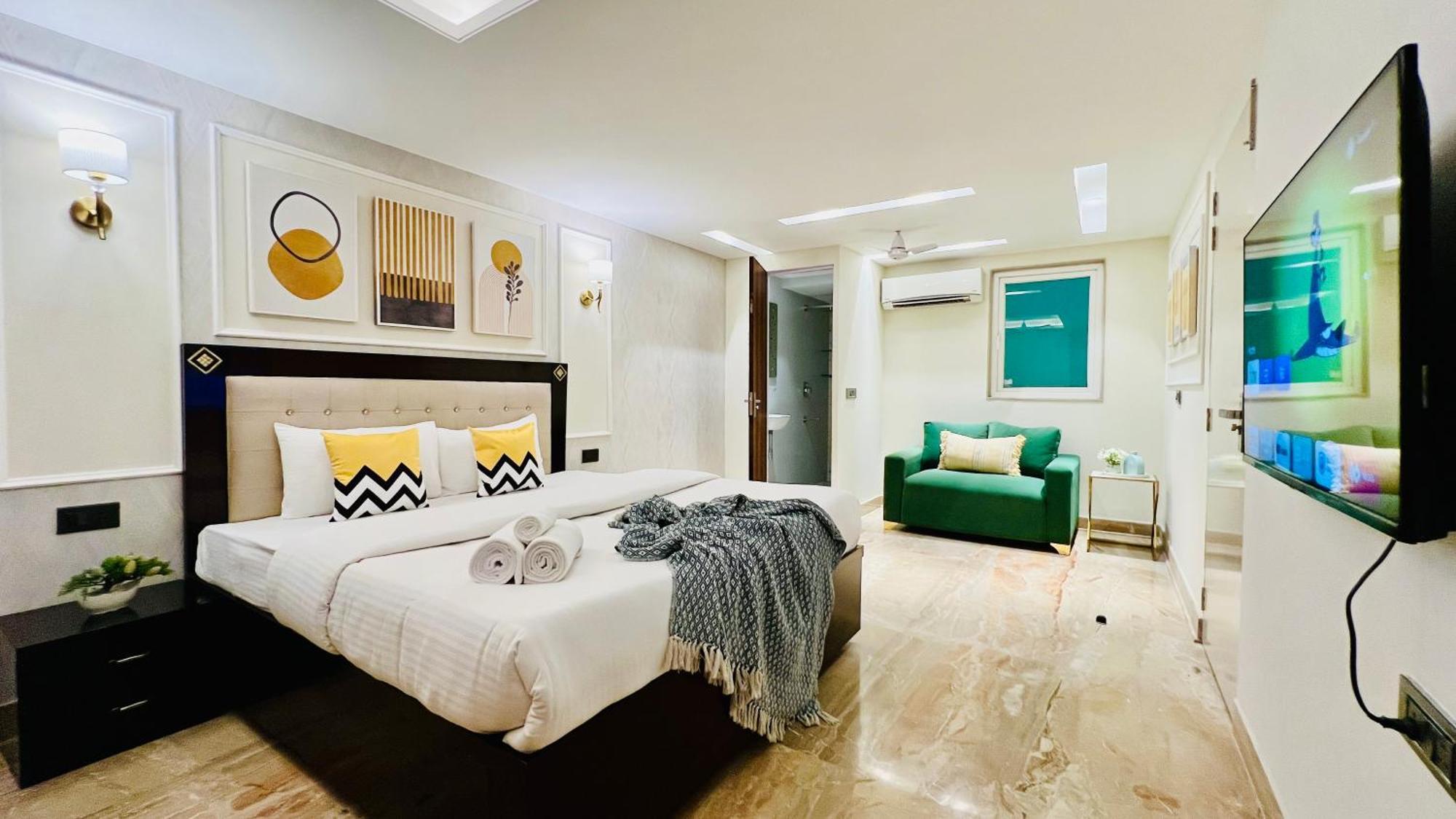Zen Suites Gurgaon - Luxe Stays Collection Extérieur photo